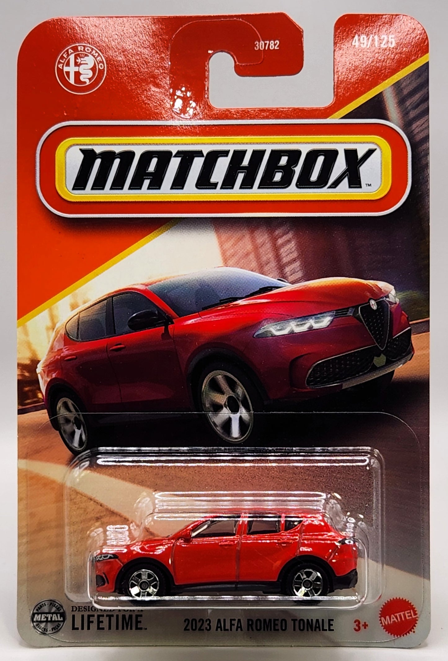 2023 Alfa Romeo Tonale Red Matchbox