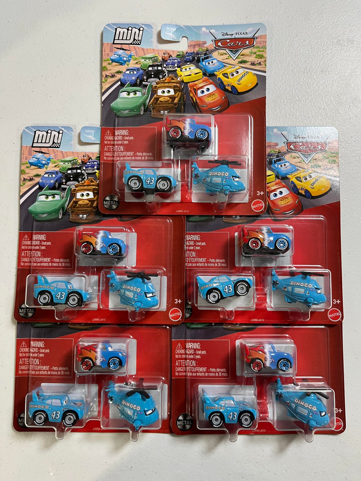 Disney Pixar Cars Mini 5 Pack Set 1