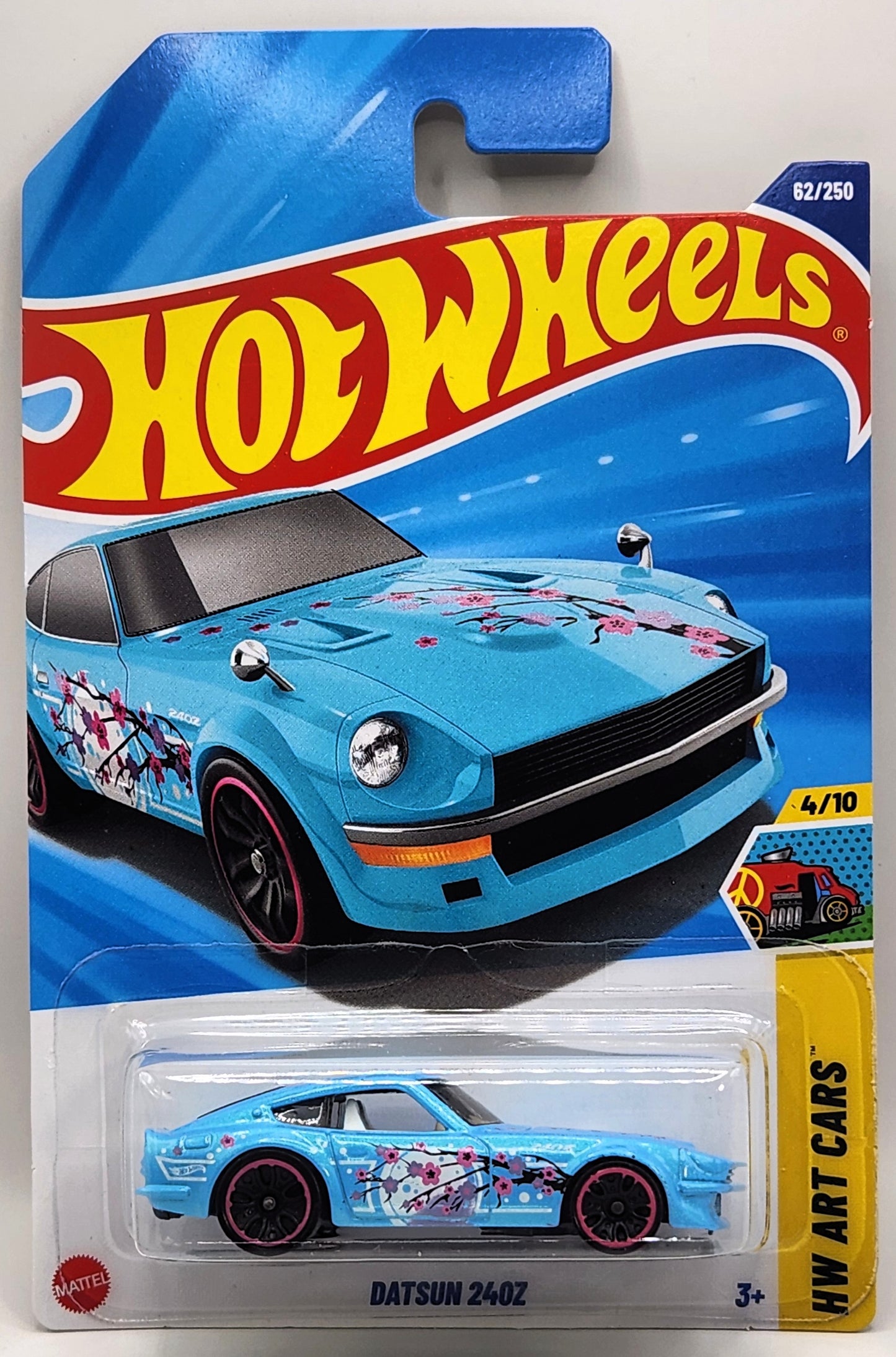 Hot Wheels 2025 CASE H DATSUN 240Z HW Art Cars
