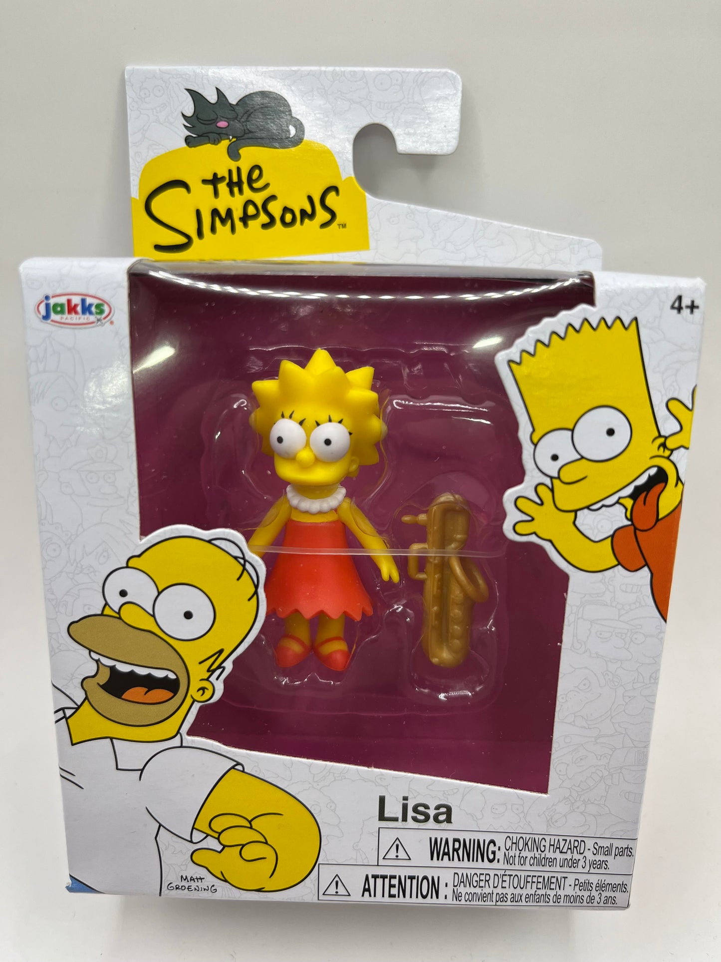 Lisa The Simpsons Jakks Pacific Action Figure 2.5”