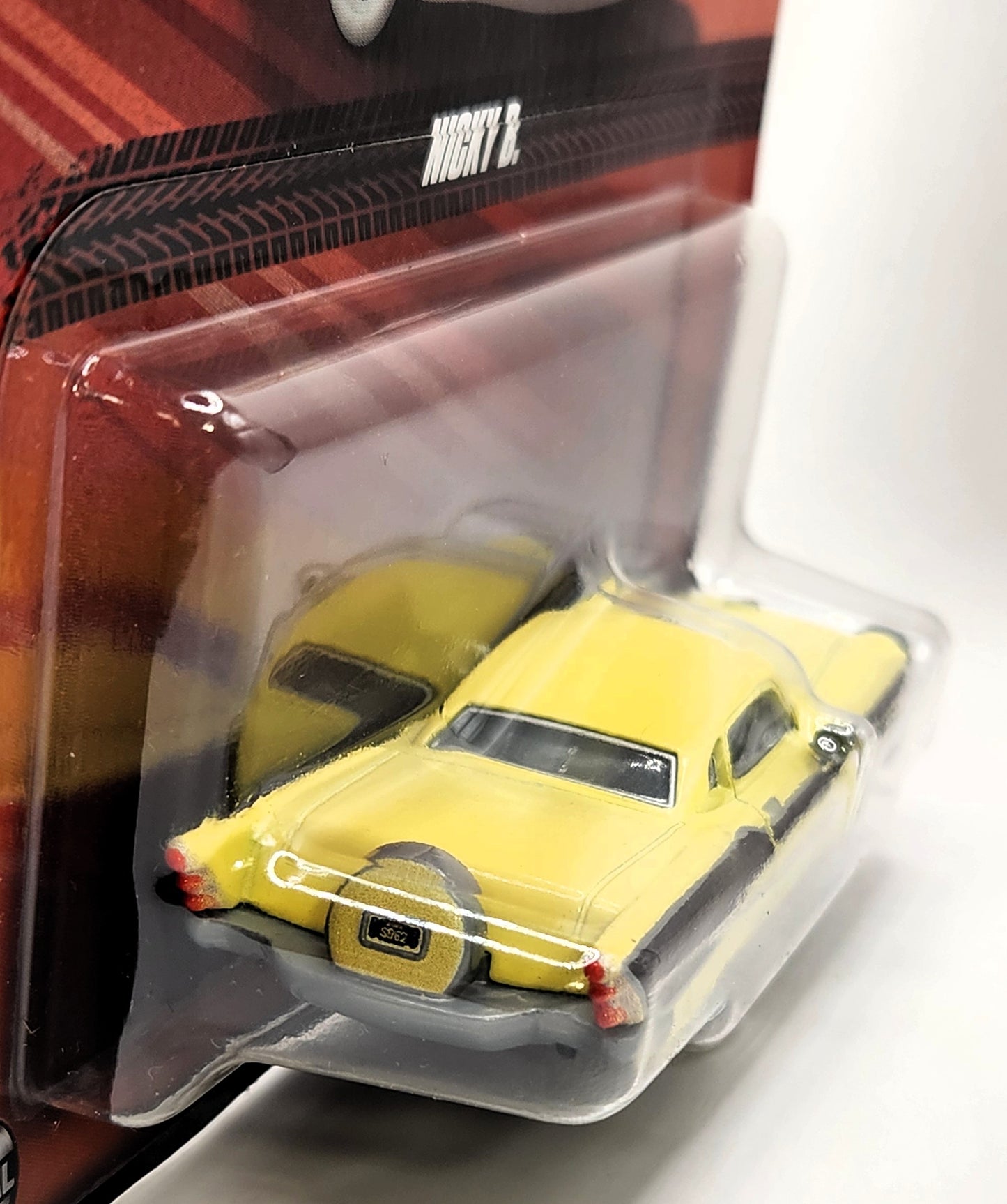 Nicky B. Mattel Disney Pixar Cars Yellow