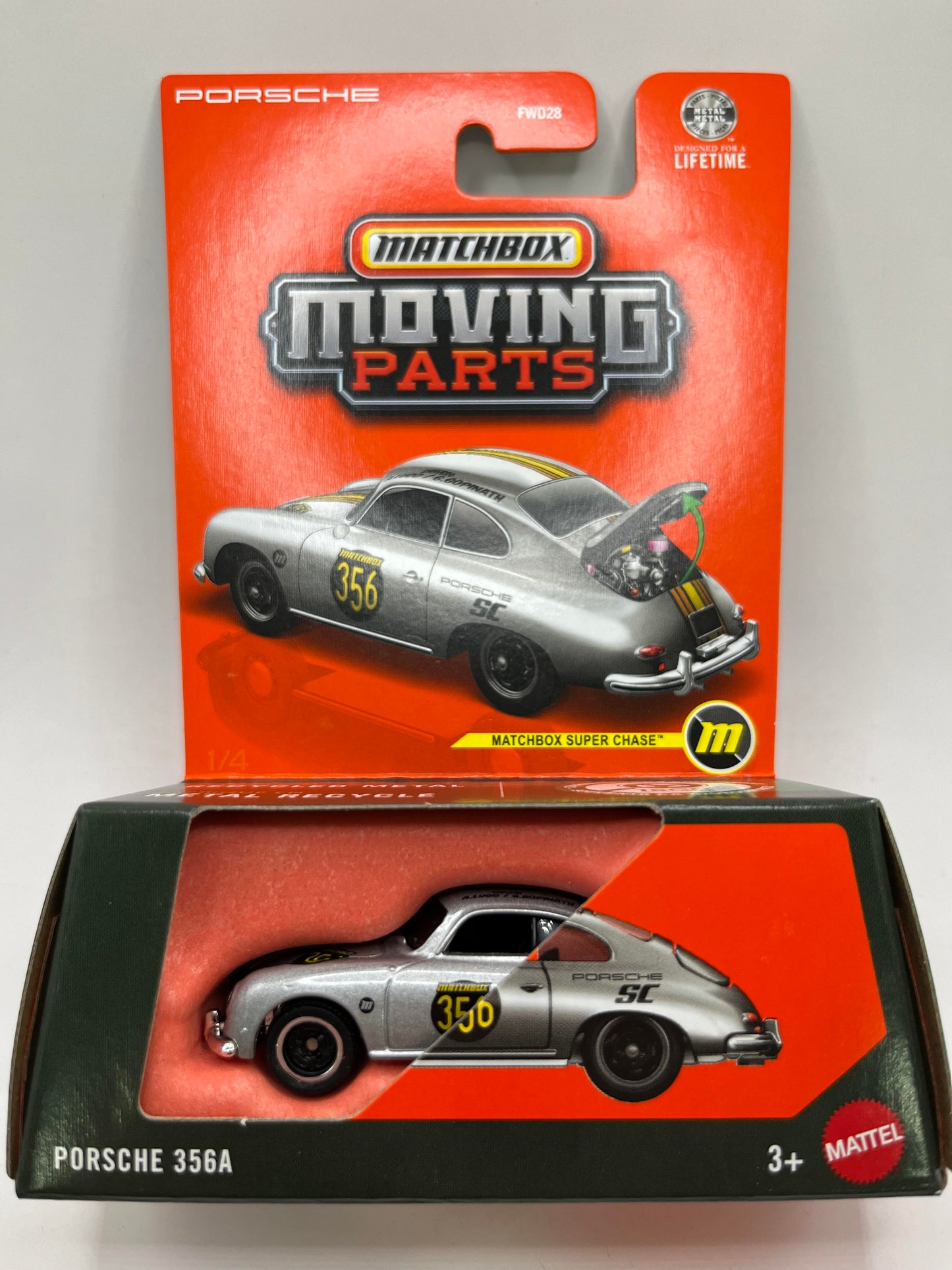 Porsche 356A Matchbox Moving Parts Super Chase