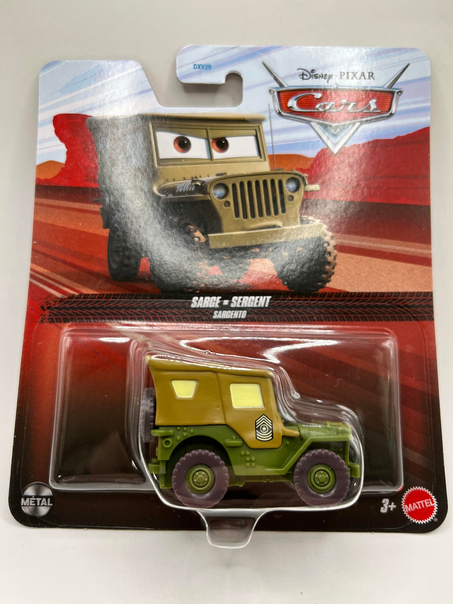 Sarge Disney Pixar Cars Die Cast 1:55
