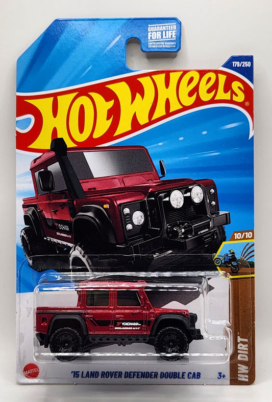15 Land Rover Defender Double  Cab - Red