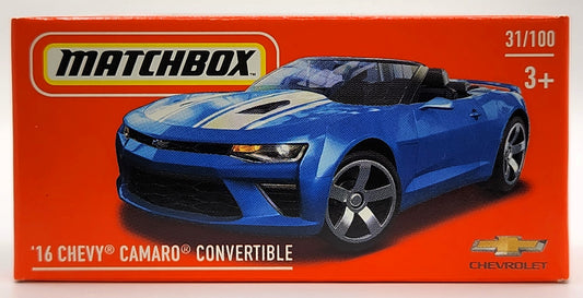 '16 Chevy Camaro Convertible Matchbox 31/100 1:64