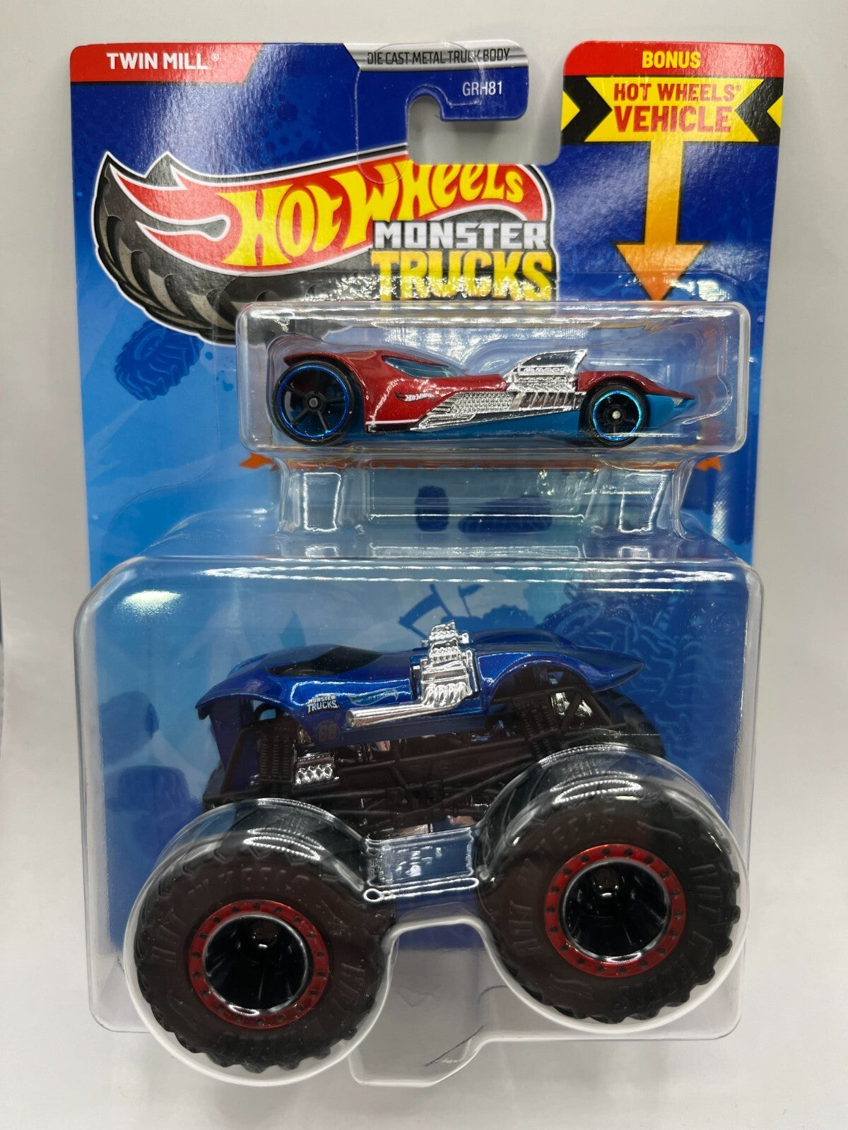 Twin Mill Hot Wheels Monster Truck With Bonus Car