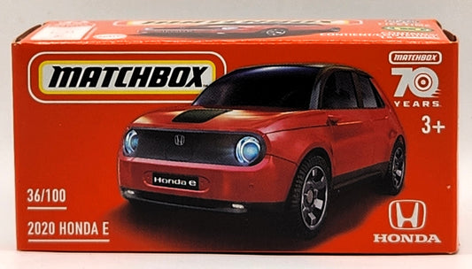 2020 Honda E Red Matchbox Power Grabs
