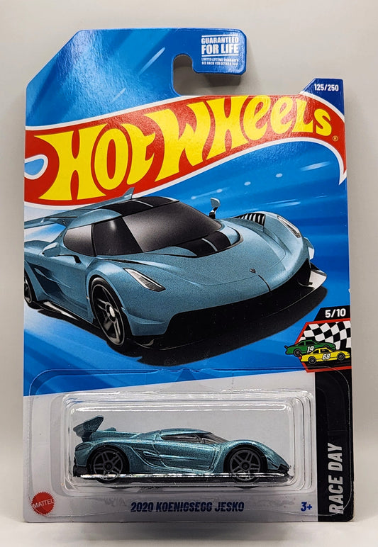 2020 Koenigsegg Jesko Hot Wheels (Race Day 5/10)-Blue