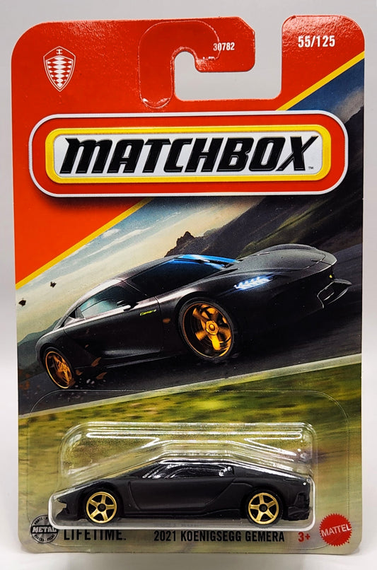 2021 Koenigsegg Gemera Matchbox #55/125 1:64
