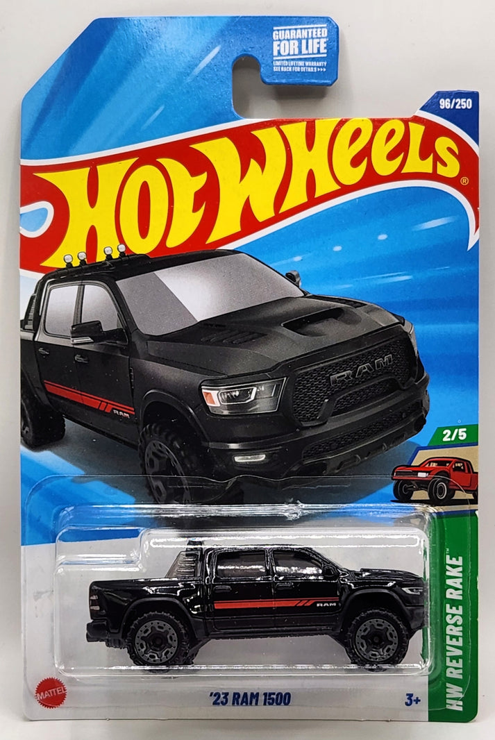 HOT WHEELS '23 RAM 1500 BLACK HW REVERSE RAKE 2/5 – American Heartland ...