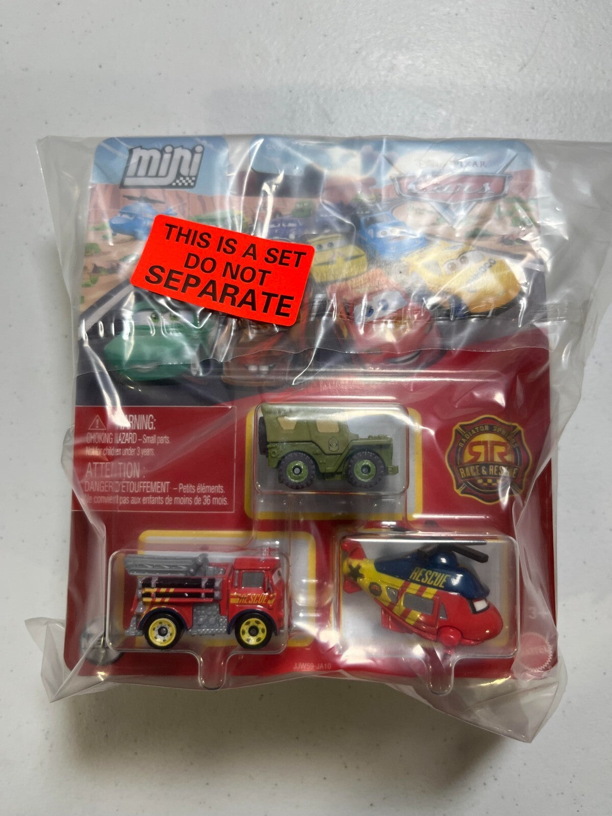Disney Pixar Cars Mini 3 Pack Bundle