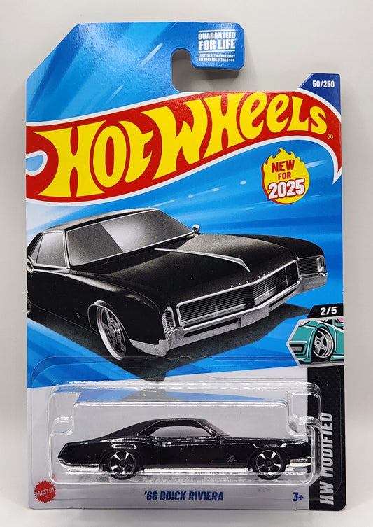 ‘66 Buick Riviera Hot Wheels 2/5 Black 50/250 HW Modified