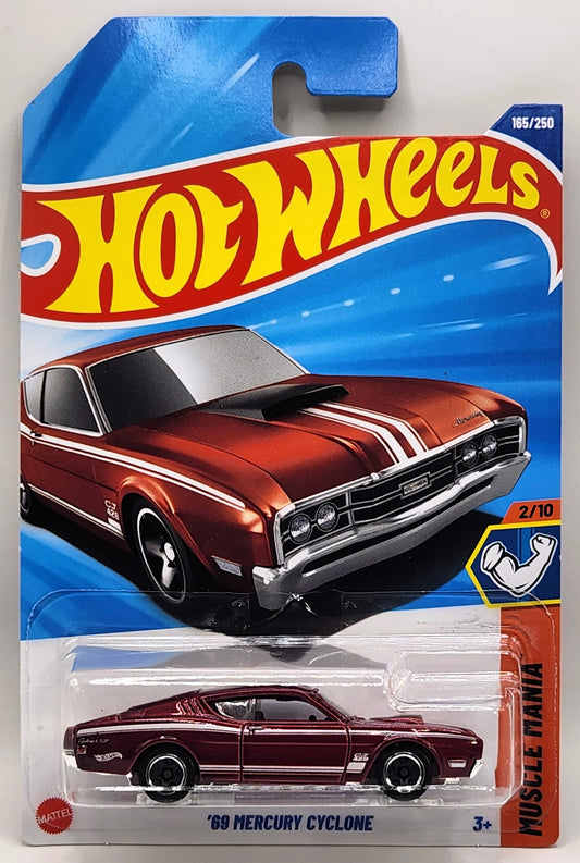 2025 Hot Wheels Case G '69 Mercury Cyclone Muscle Mania 165/250