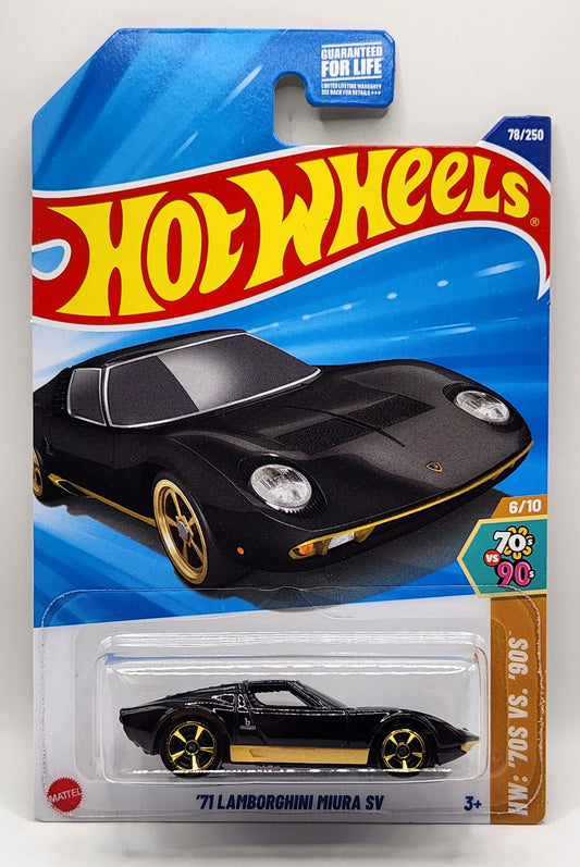 71 Lamborghini Miura SV black