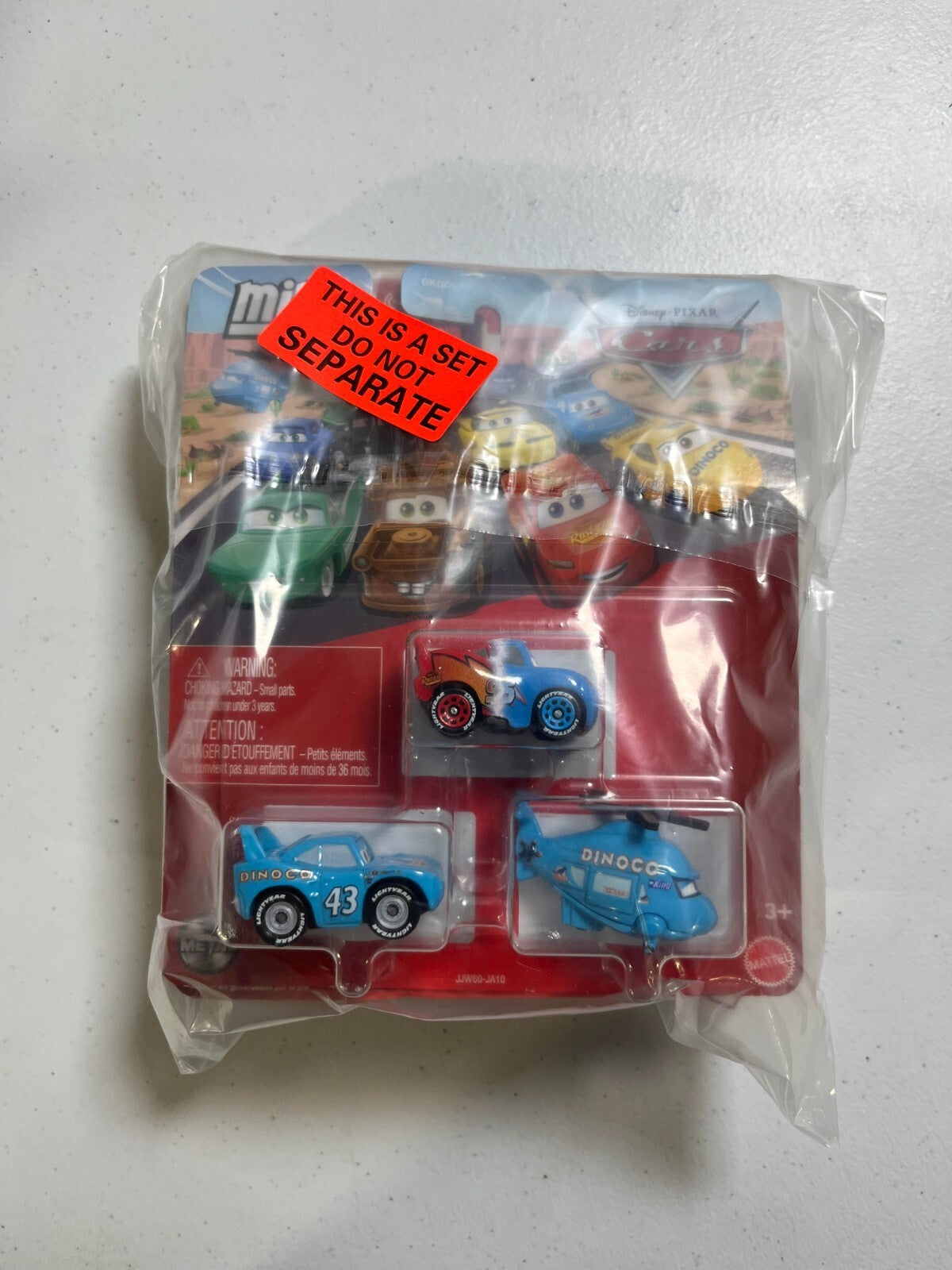 Disney Pixar Cars Mini 3 Pack Bundle