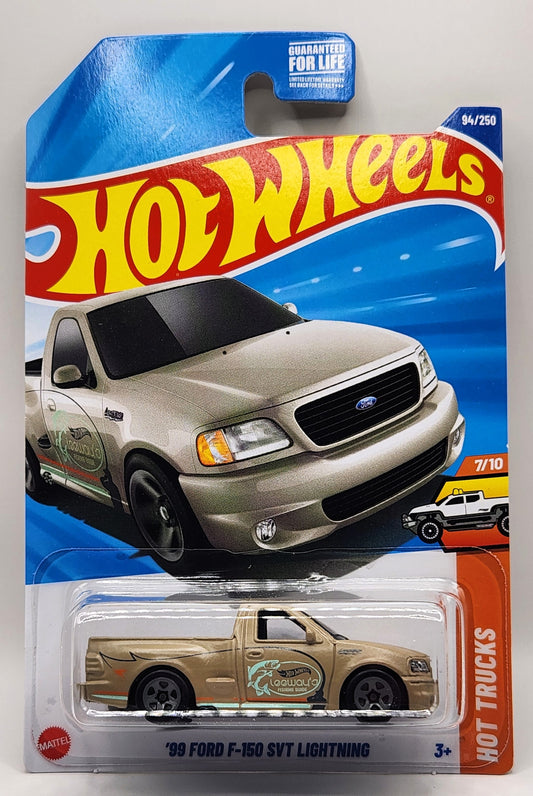 '99 Ford F-150 SVT Lightning Hot Wheels Hot Trucks 07/10 94/250 1:64