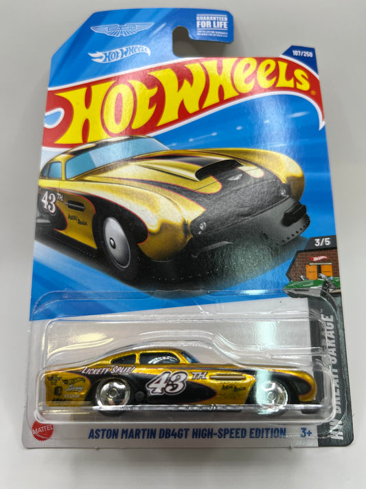 Aston Martin DB4GT High-Speed Edition Hot Wheels Super Treasure Hunt Long Card
