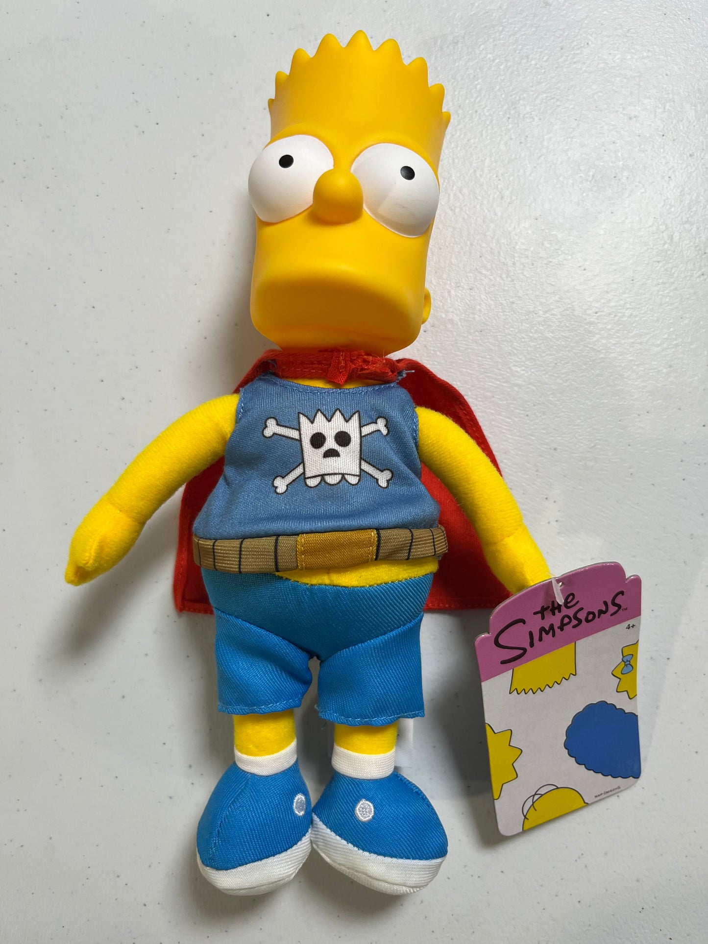 Bart With Cape The Simpsons 10 Inch Plush
