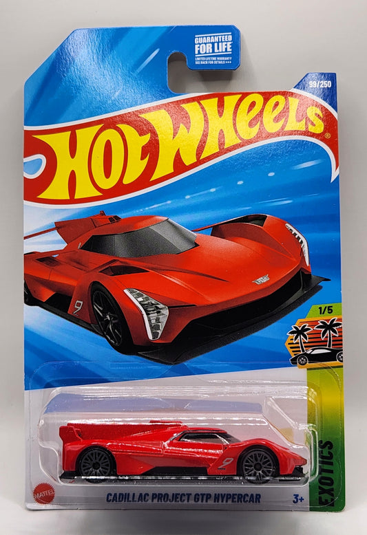 Cadillac Project GTP Hypercar Hot Wheels HW EXOTICS 1/5 99/250 (Red)