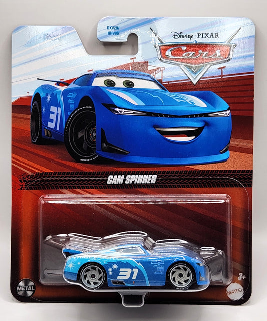 Cam Spinner 2025  (Blue) Disney Pixar Cars 1:55