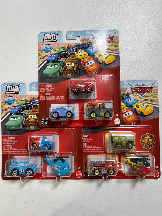 Disney Pixar Cars Mini 3 Pack