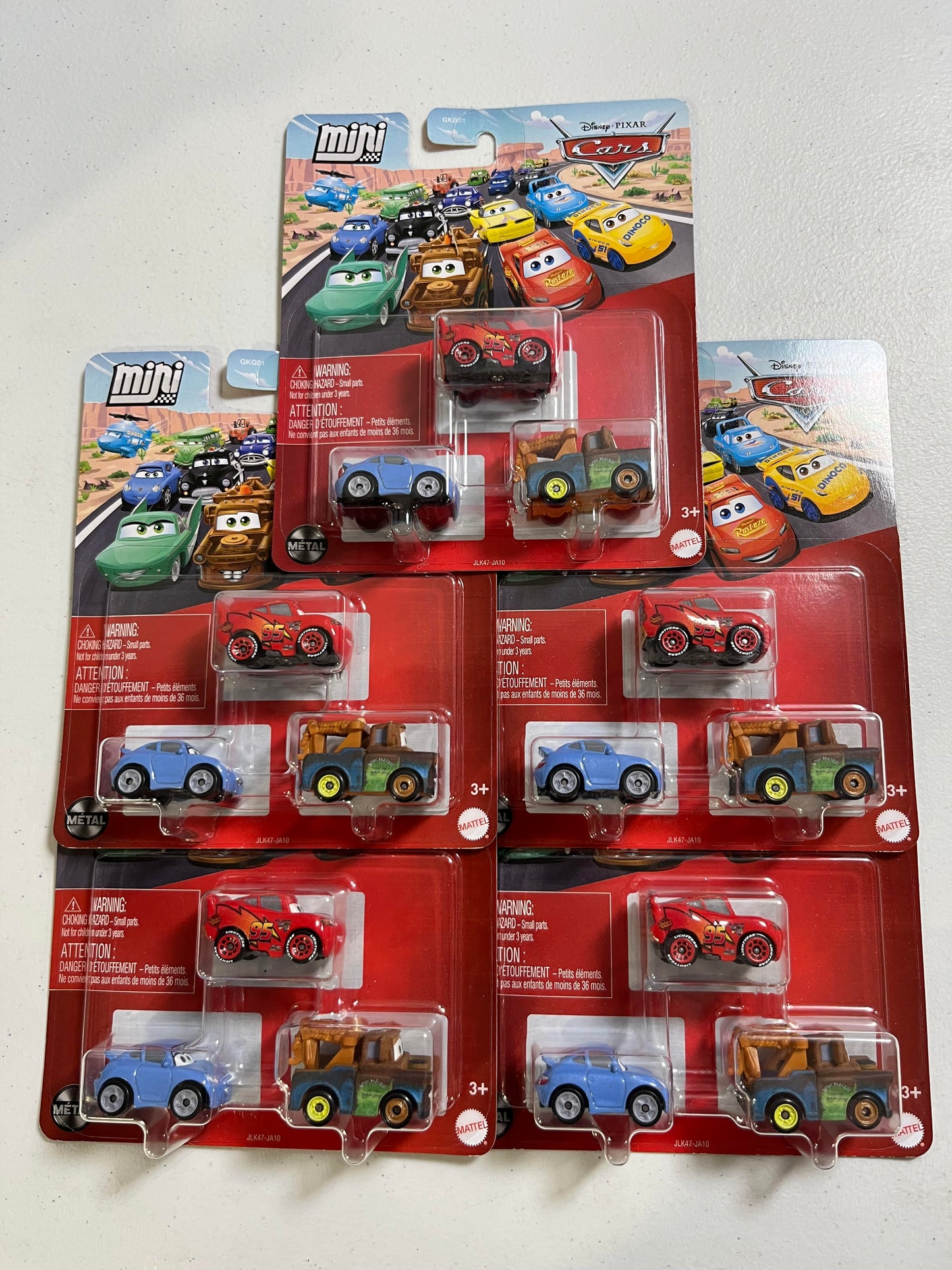 Disney Pixar Cars Mini 5 Pack Set 2