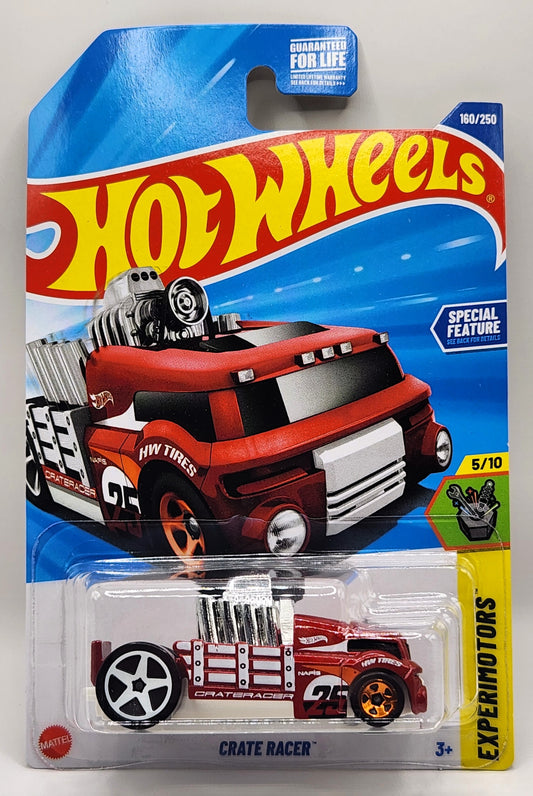 Crate Racer Red Hot Wheels EXPERIMOTORS 5/10 160/250 1:64