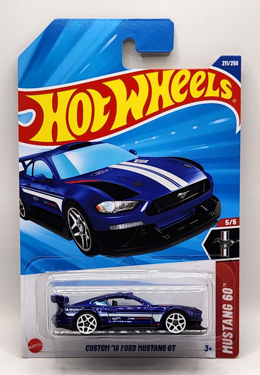 Hot Wheels Custom '18 Ford Mustang GT mustang 60 5/5