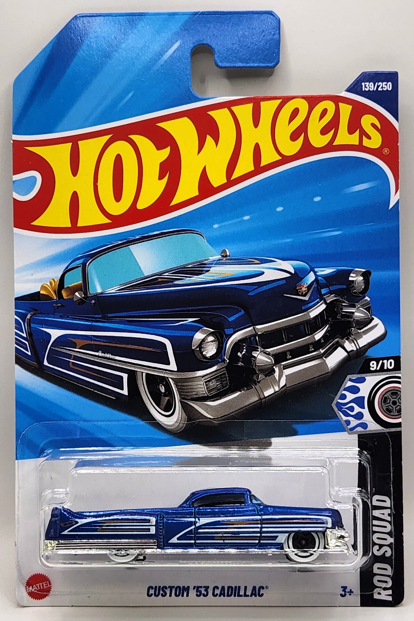 Hot Wheels 2025 Case F Custom '53 Cadillac Blue