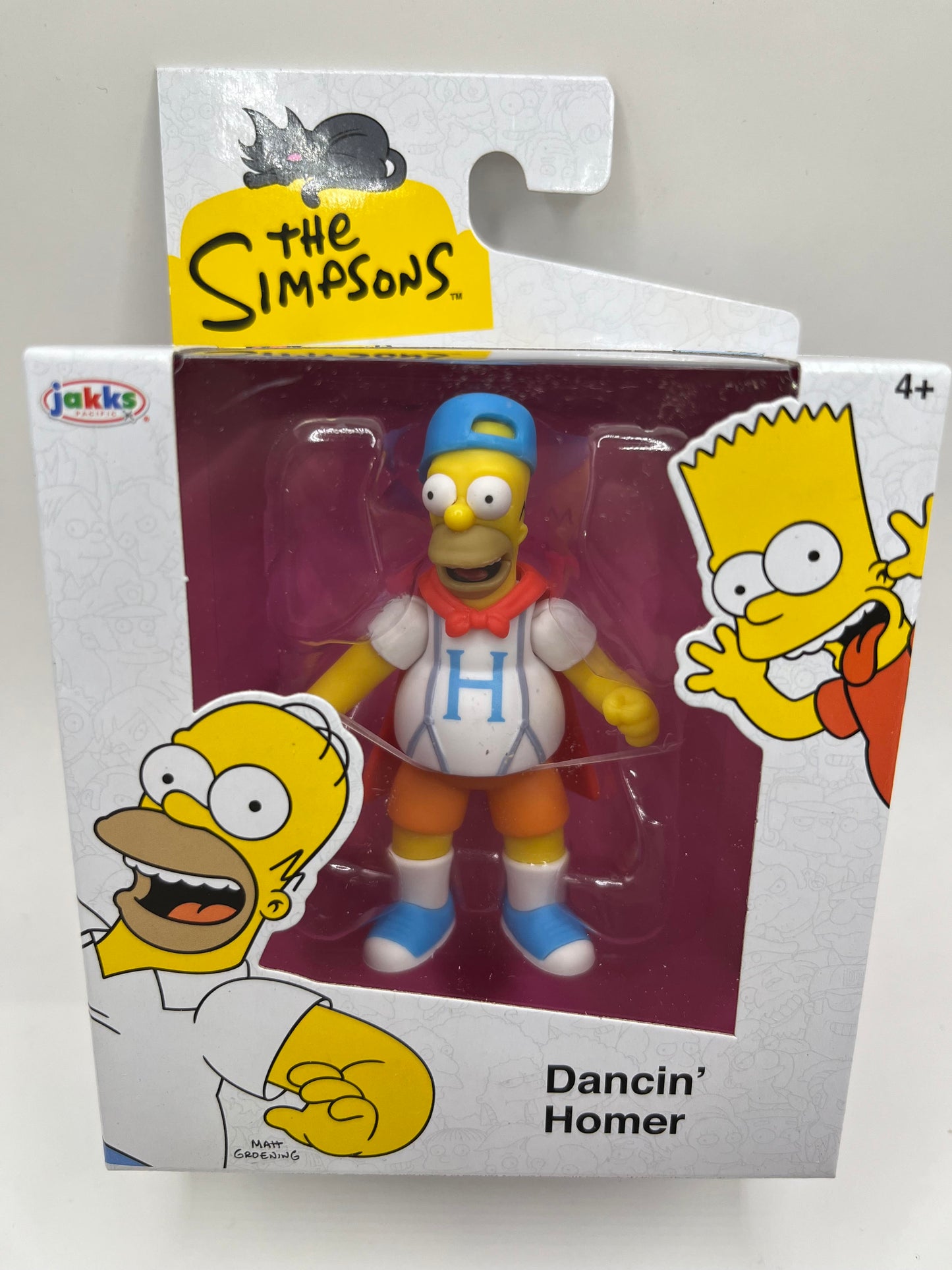 Dancin' Homer The Simpsons Jakks Pacific Action Figure 2.5”