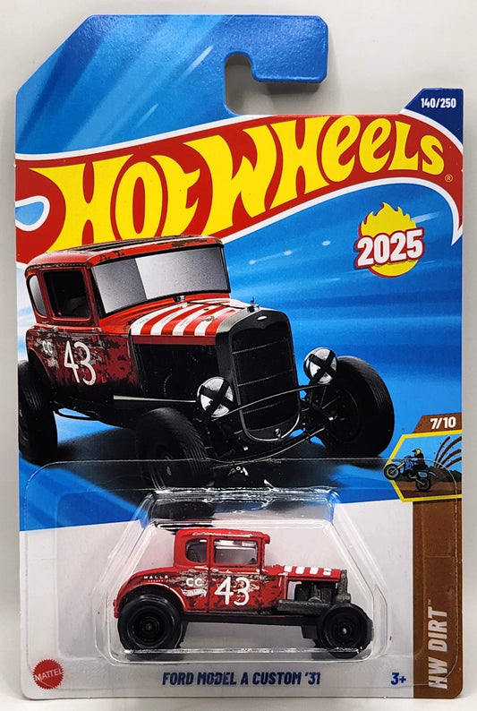 Hot Wheels 2025 HW Dirt Series Red G Ford Model A Custom '31