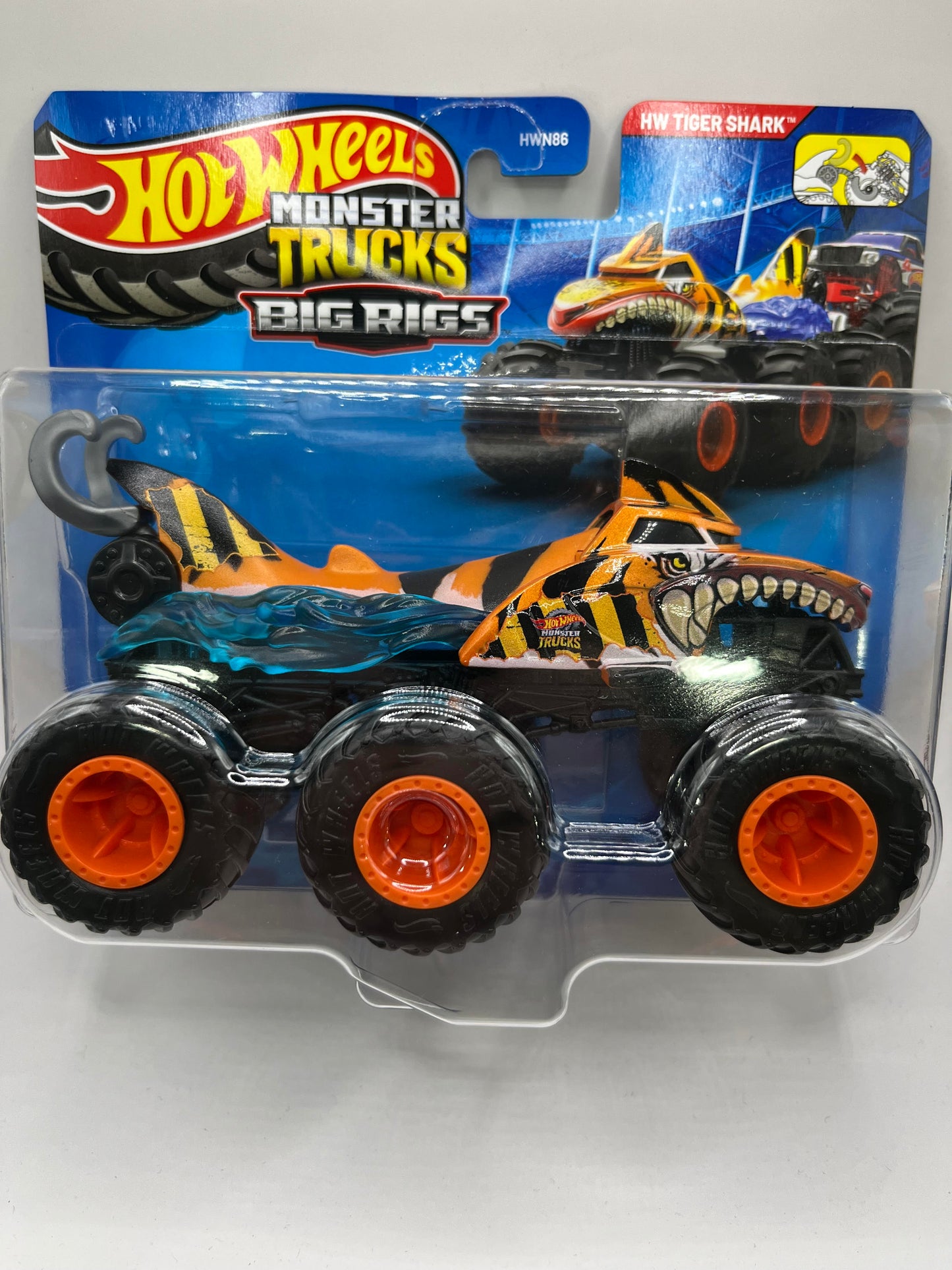 HW Tiger Shark Hot Wheels Big Rigs