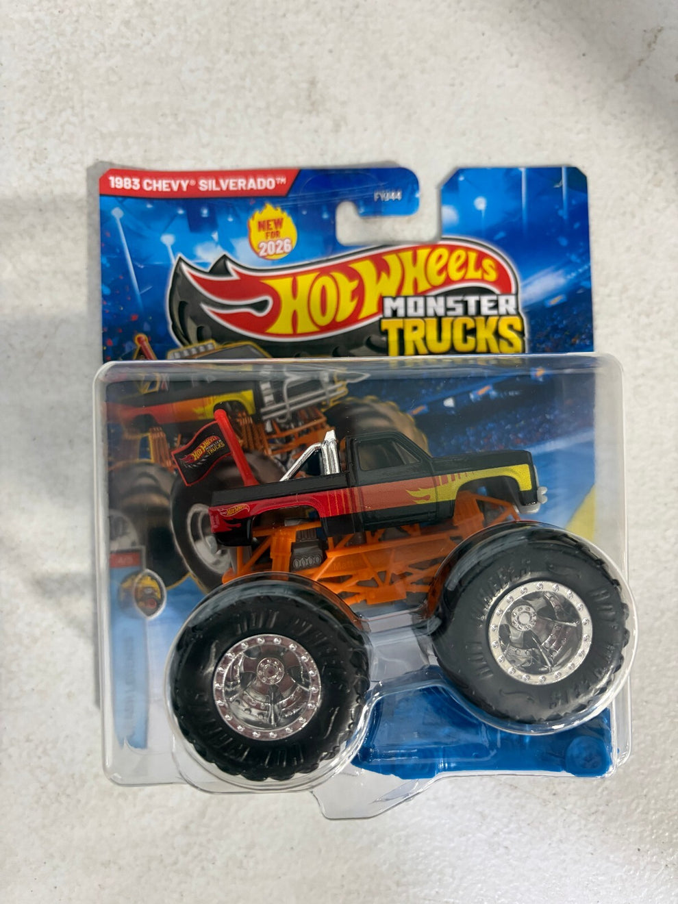 Hot Wheels Monster Trucks 1983 Chevy Silverado Pickup Truck – American ...