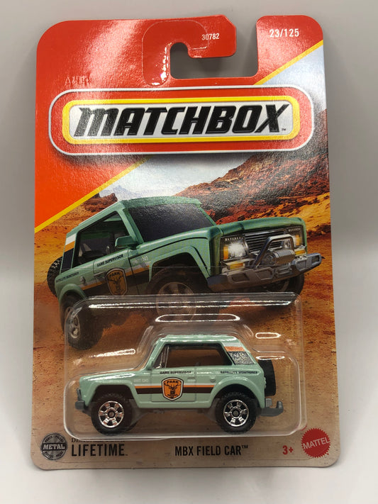 MBX Field Car Matchbox 1:64 Die Cast light green 23/125