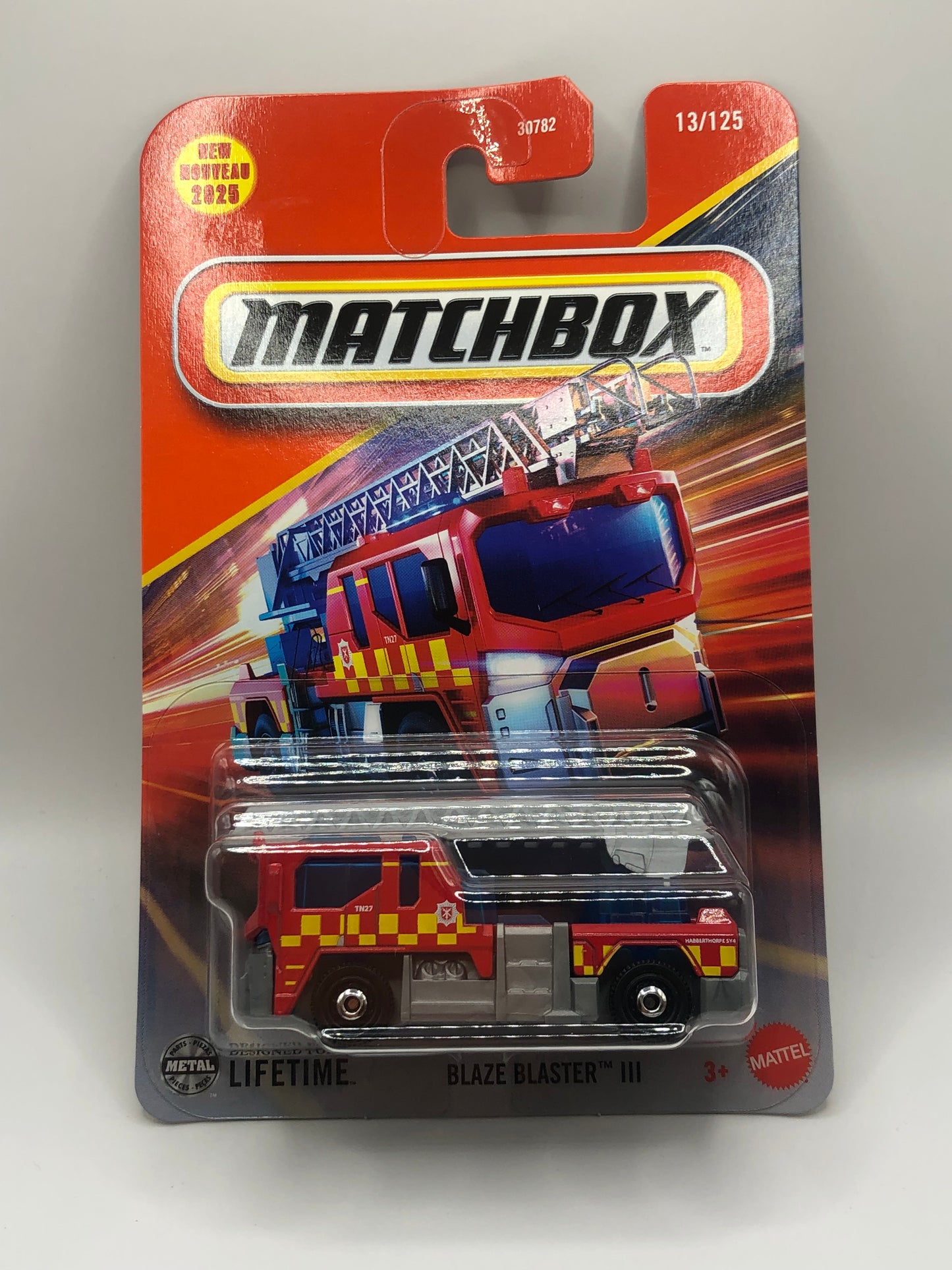 Blaze Blaster III Matchbox 1:64 Red 13/125