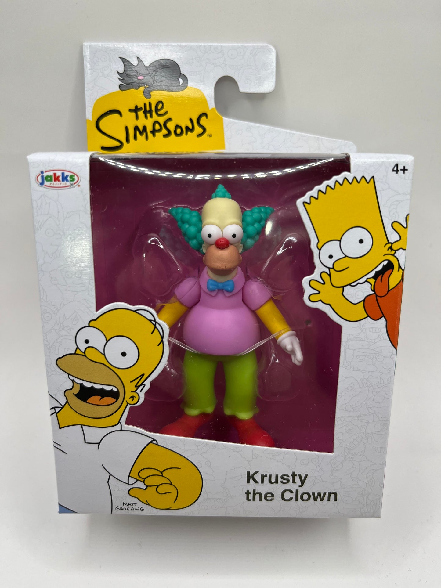 Krusty The Clown The Simpsons Jakks Pacific Action Figure 2.5”