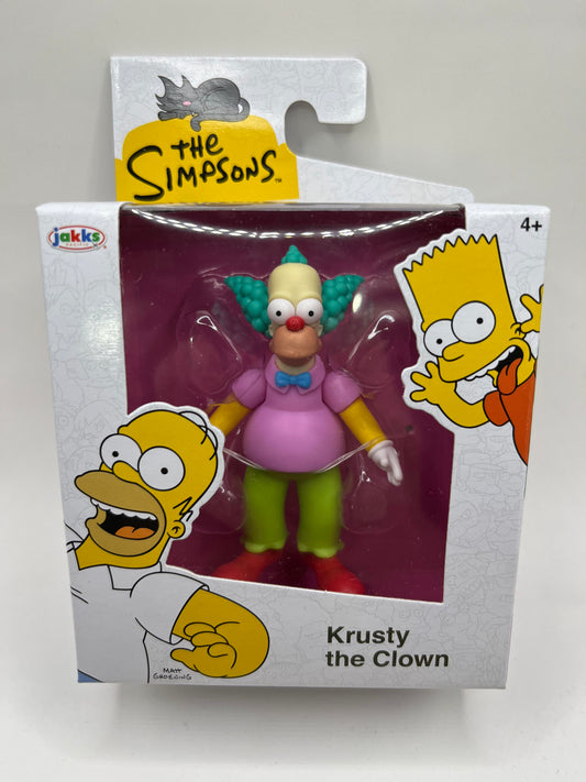 Krusty The Clown The Simpsons Jakks Pacific Action Figure 2.5”