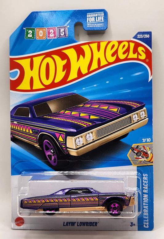 Layin' Lowrider Hot Wheels HW CELEBRATION RACERS 7/10 223/250 1:64