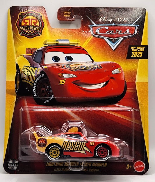 Lightning McQueen Radiator Springs Race & Rescue 1:55 Disney Pixar Cars