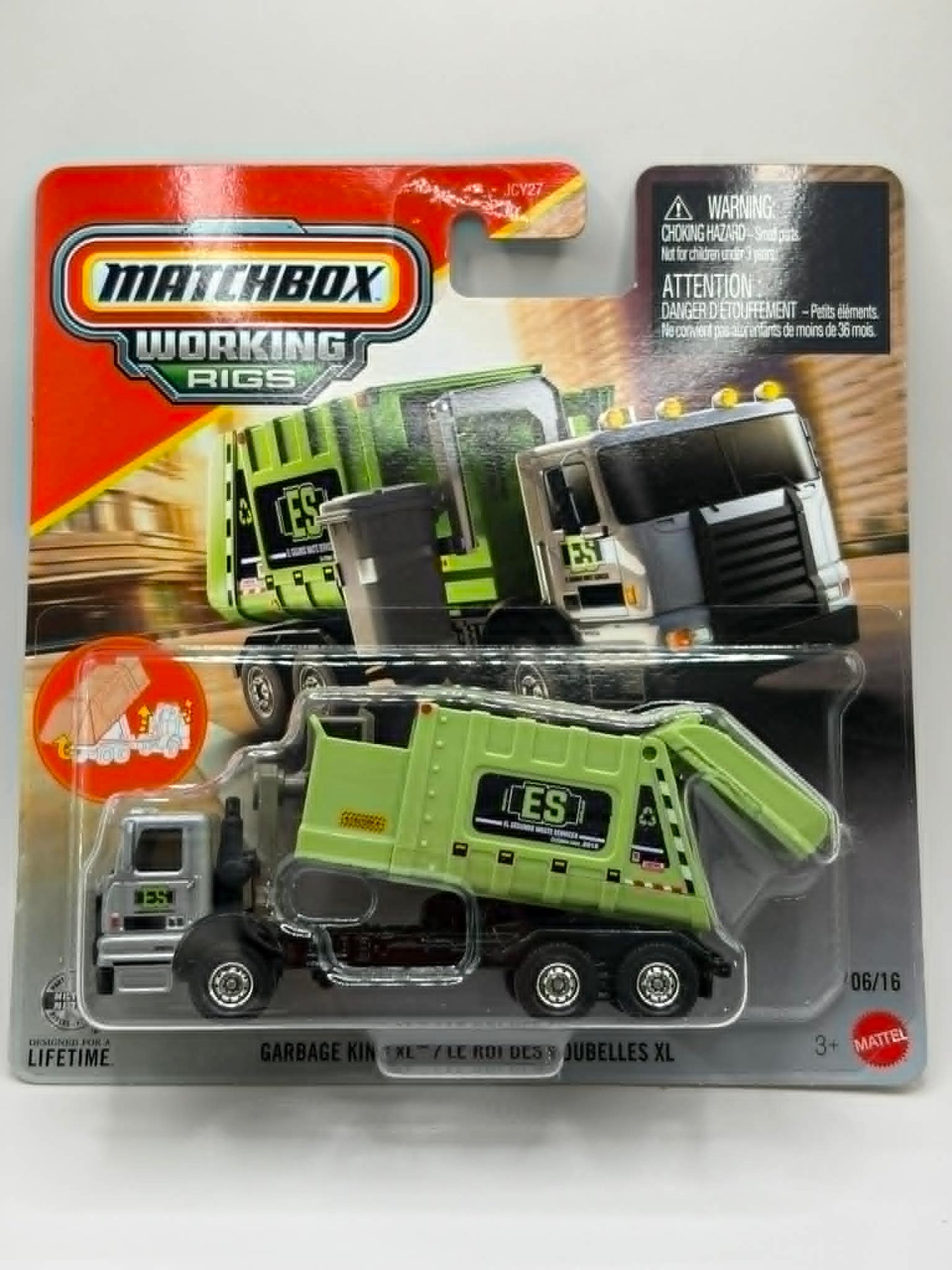 Matchbox Working Rigs Garbage King XL Truck