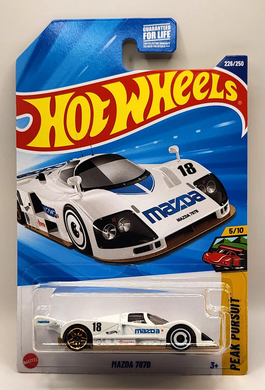 Mazda 787B Hot Wheels 226/250 Peak Pursuit 5/10 (White)