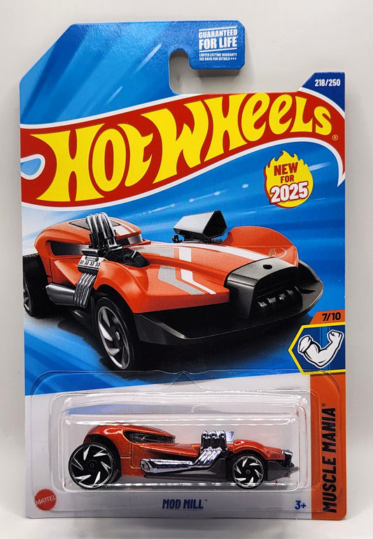 Mod Mill Hot Wheels MUSCLE MANIA 7/10 218/250 (Orange) 1:64