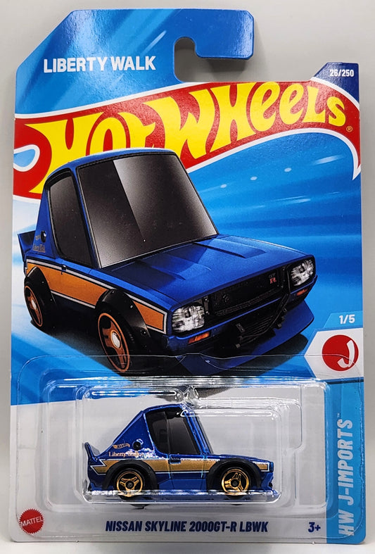 2025 Hot Wheels Nissan Skyline 2000GT-R LBWK 26/250