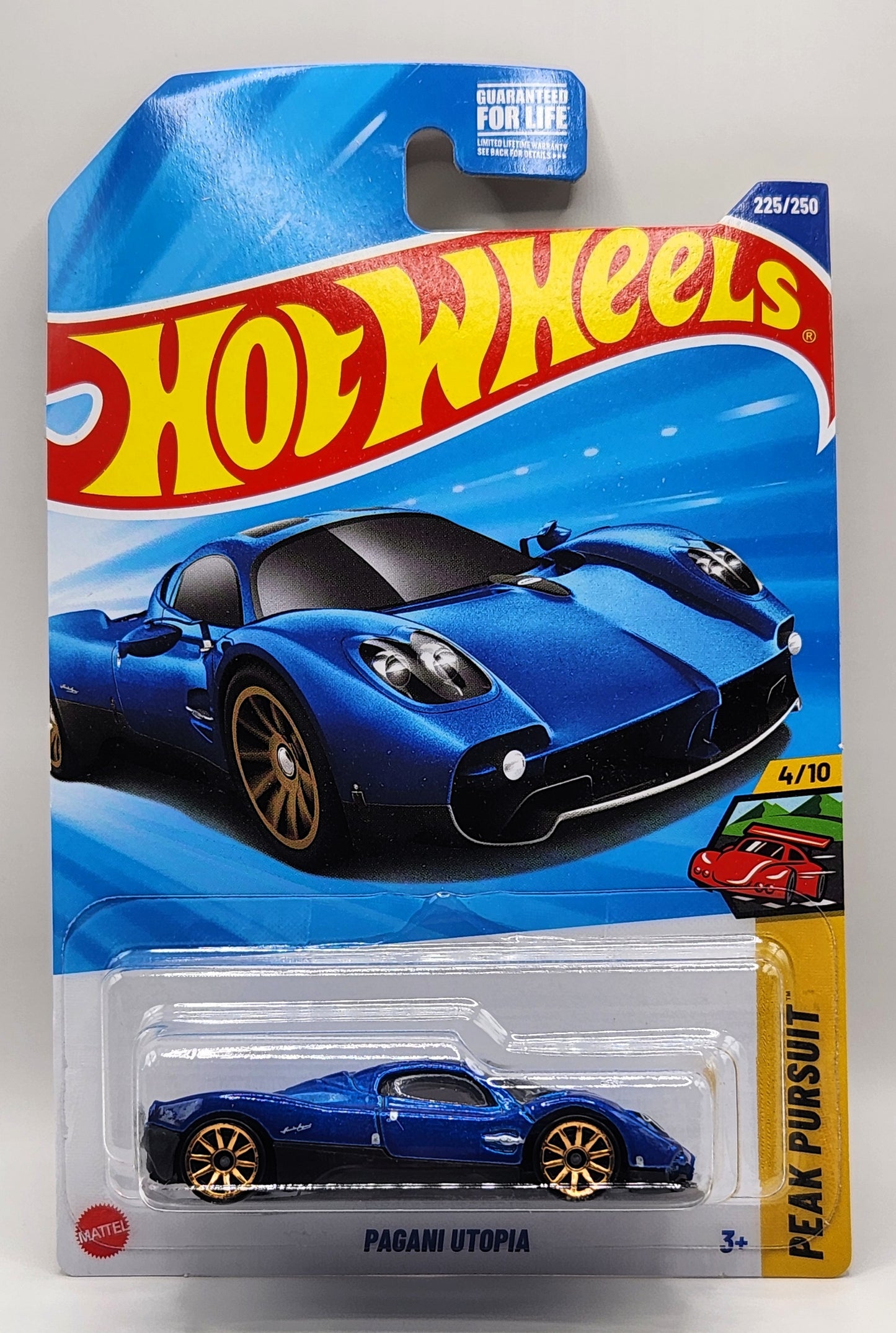 Pagani Utopia Hot Wheels PEAK PURSUIT 4/10 225/250 1:64