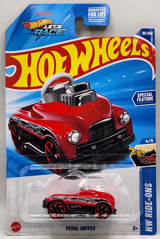 Pedal Driver Hot Wheels HW Ride-Ons 4/5 95/250 Red