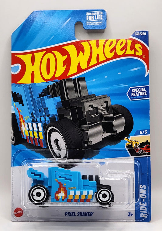 Pixel Shaker Blue Hot Wheels 138/250 Ride-Ons 5/5 1:64
