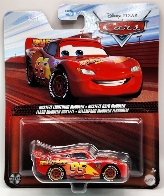 Rusteze Lightning Mcqueen Disney Cars 1:55 Die Cast
