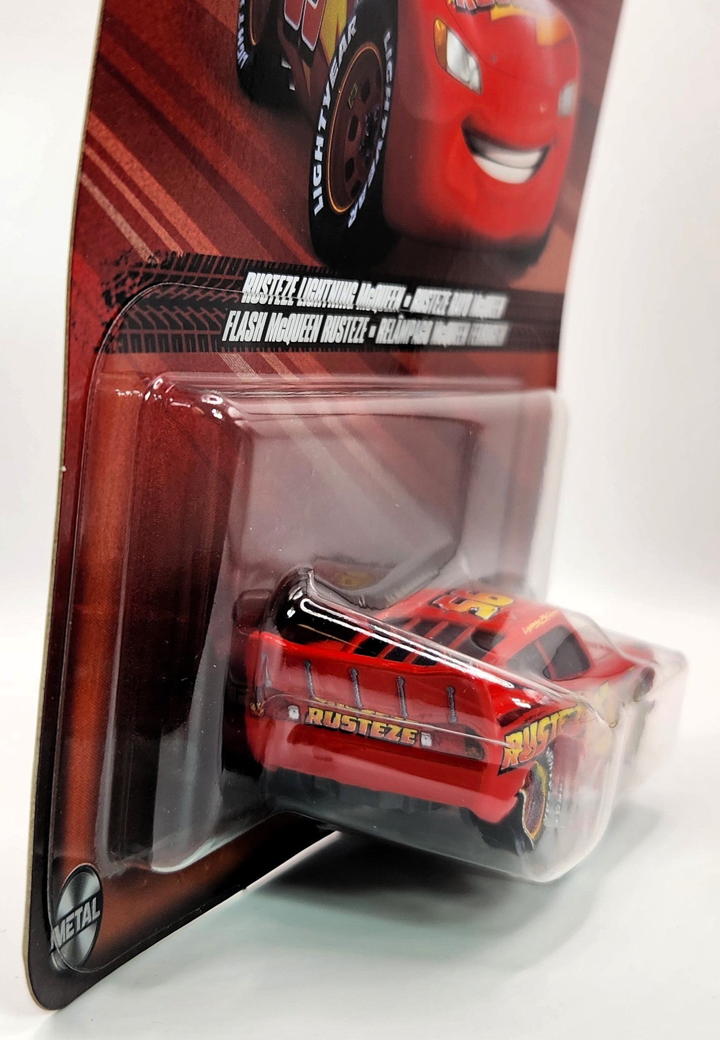 Rusteze Lightning Mcqueen Disney Cars 1:55 Die Cast