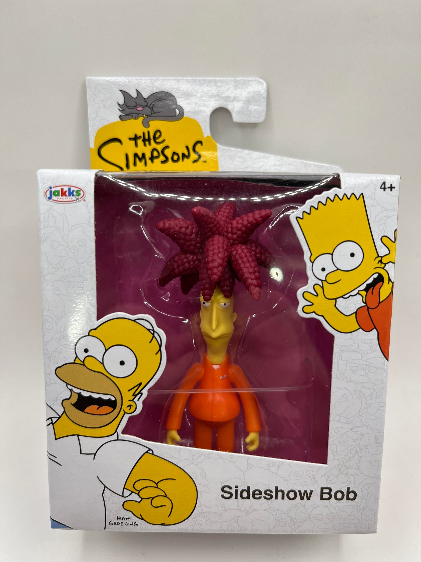 Sideshow Bob The Simpsons Jakks Pacific Action Figure 2.5”