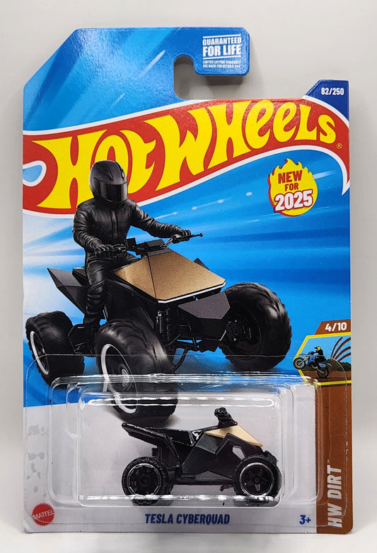 Tesla Cyberquad Hot Wheels HW DIRT 4/10 82/250 (Gold)